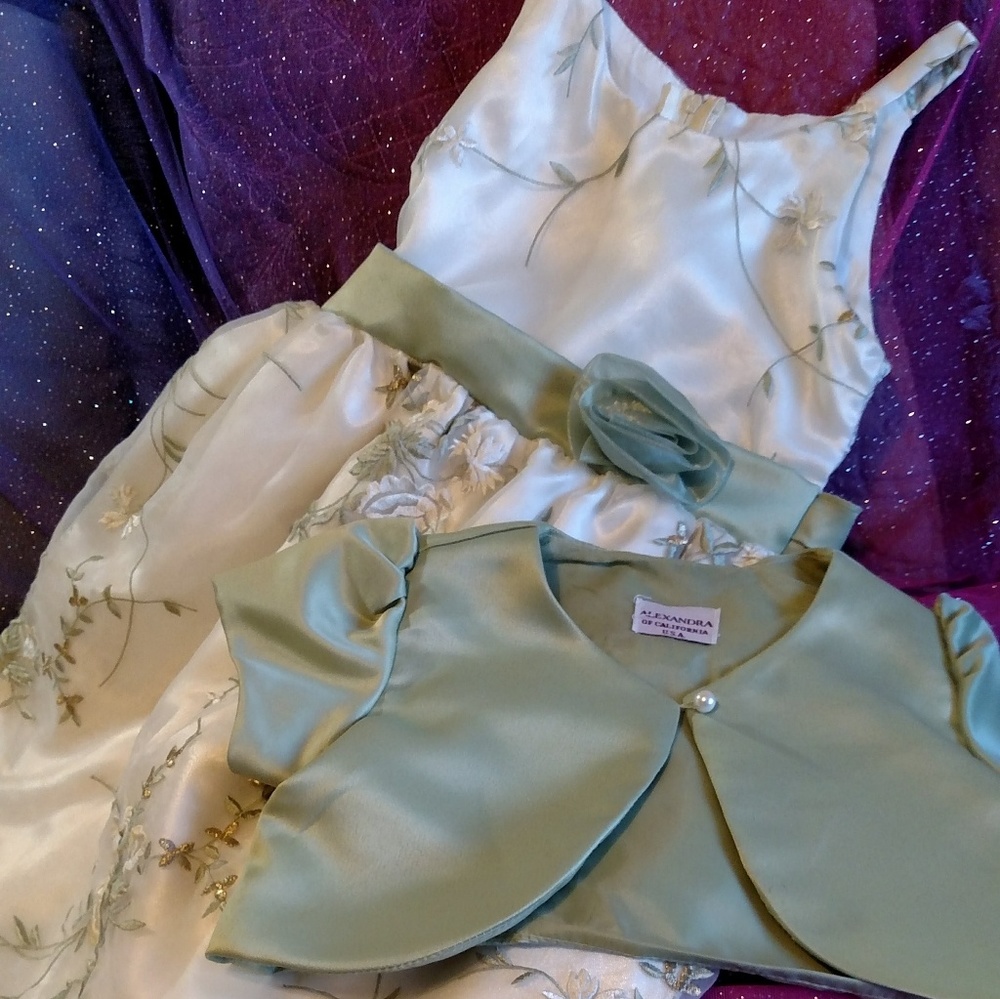 "Alexandra of California" Girl's Dress, Size 6